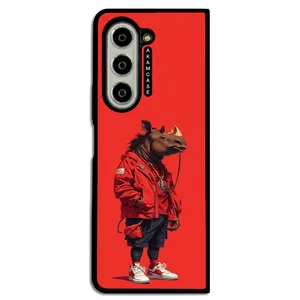 AKAM AMC-WSGZFOLD5-ANIMALS8 Cover For Samsung Galaxy Z Fold 5