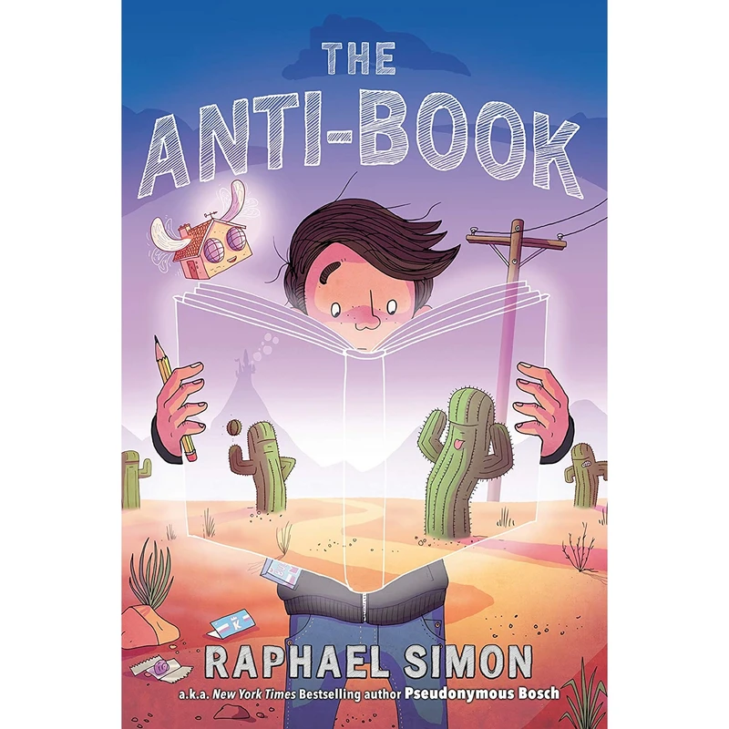 کتاب The Anti-Book اثر Raphael Simon انتشارات Rocky Pond Books