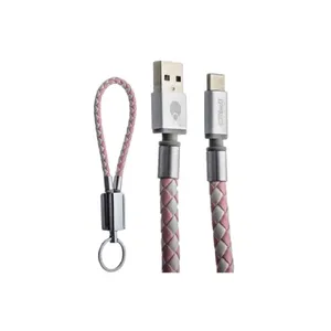 کابل شارژ USB به microUSB کوتتسی مدل keychain طول 10سانتی متر
