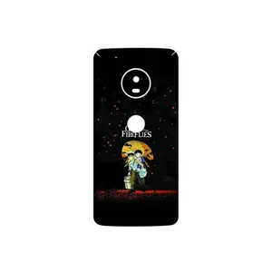 MAHOOT Grave of the Fireflies Cover Sticker for Motorola Moto G5 Plus