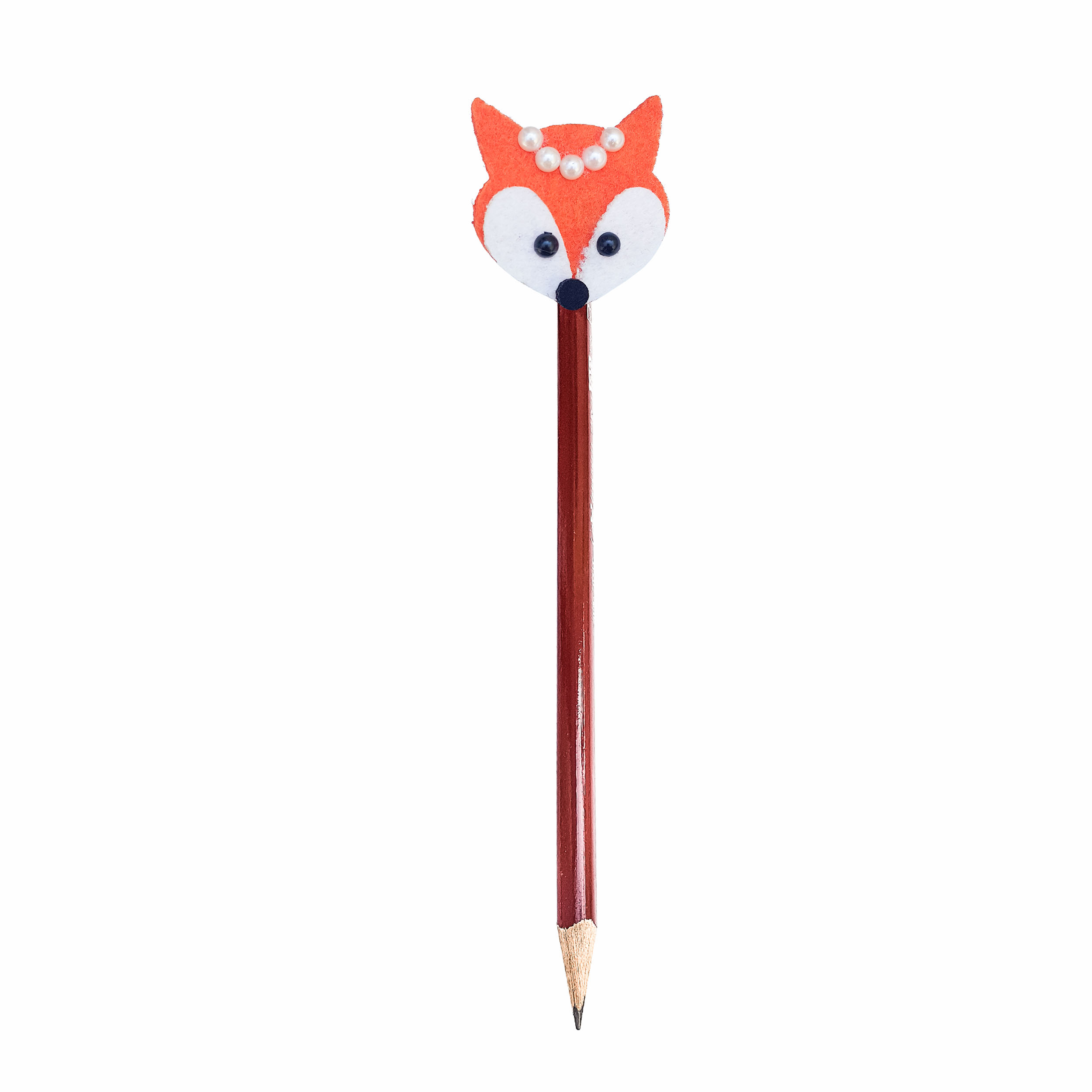 مداد مشکی توتو طرح روباه J0 به همراه سرمدادی