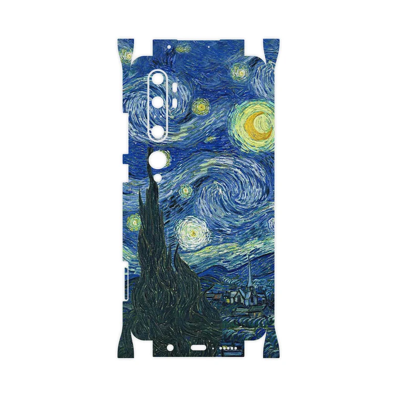 برچسب پوششی ماهوت مدل The Starry Night of van Gogh-FullSkin مناسب برای گوشی موبایل شیائومی Mi Note 10 Pro
