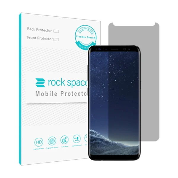 محافظ صفحه نمایش حریم شخصی راک اسپیس کد PRV مناسب برای گوشی موبایل سامسونگ Galaxy S8
