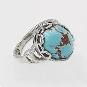 انگشتر نقره زنانه کد 2754