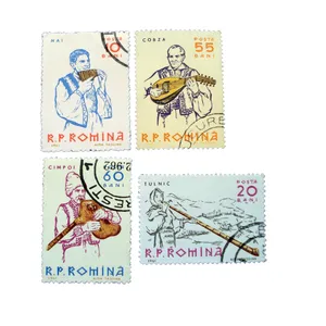 تمبر یادگاری مدل نوازنده کد DS2266 مجموعه 4 عددی