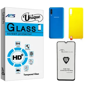AFS Unique Screen Protector For samsung a50 With Back Protector