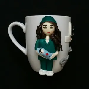 ماگ سرامیکی مدل دختر عروسکی کد L852