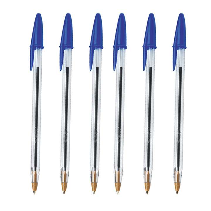 خودکار بیک مدل کریستال مدیم کد 50553 بسته 6 عددی خودکار بیک مدل کریستال مدیم کد 50553 بسته 6 عددی