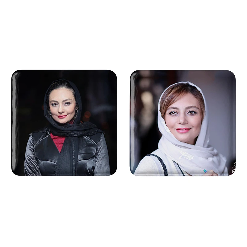 مگنت خندالو مدل یکتا ناصر کد 62796280 مجموعه 2 عددی