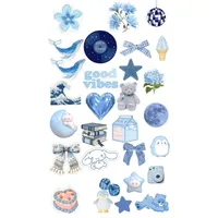 استیکر طرح good vibes کد 2 مجموعه 30 عددی