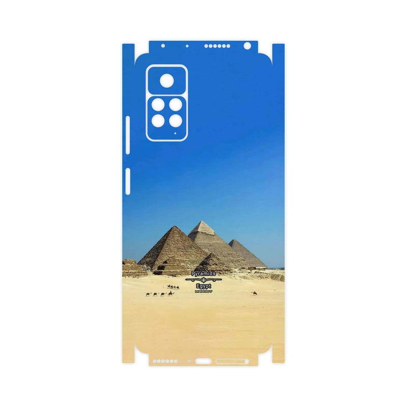 برچسب پوششی ماهوت مدل Pyramids of Egypt-FullSkin مناسب برای گوشی موبایل شیائومی Redmi Note 11 Pro 5G