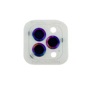 محافظ لنز دوربین مدل aviation مناسب برای گوشی موبایل اپل iphone 11pro/11promax/11/12/12pro/12mini