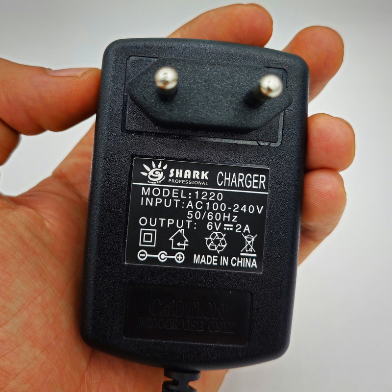 آداپتور 6 ولت 2 آمپر شارک مدل ADVANCE 2024