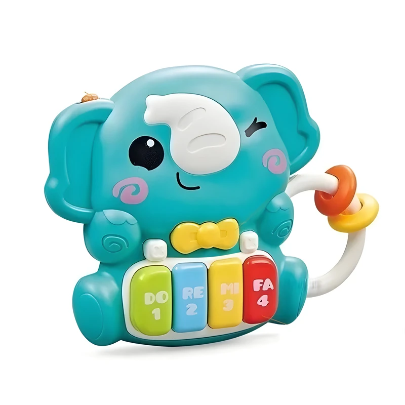 بازی آموزشی موزیکال مدل پیانو طرح فیل چشم بسته گد 20-503