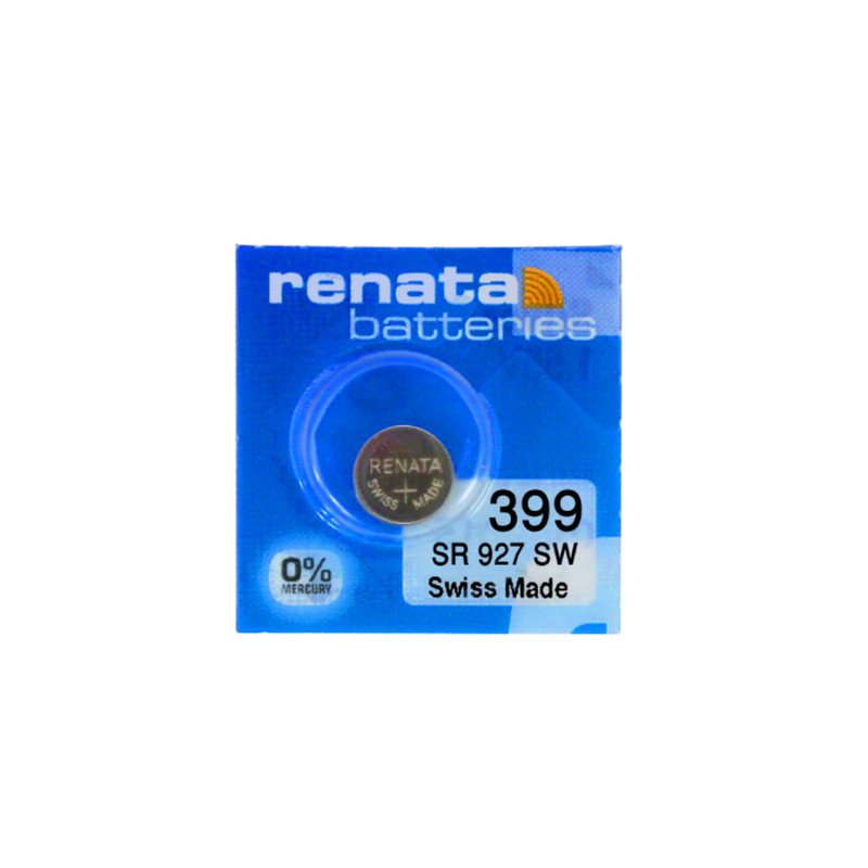 باتری ساعت رناتا مدل SR927SW 399 (395) بسته دو عددی 2