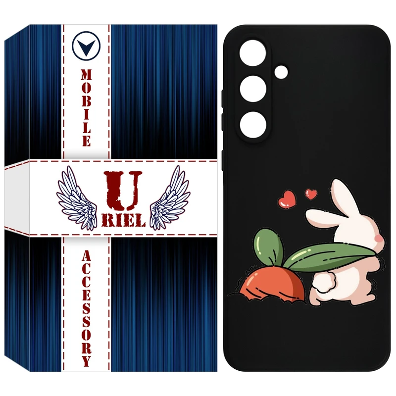 کاور یوریل مدل KSH کد 71 طرح خرگوش مناسب برای گوشی موبایل سامسونگ Galaxy S24 FE