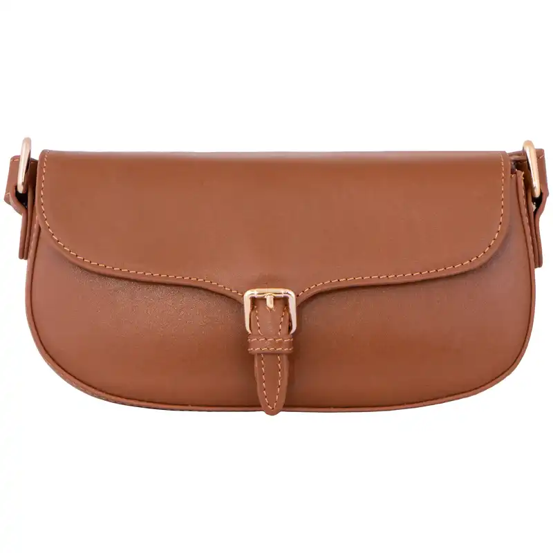 کیف دوشی زنانه چرم آرا مدل d110