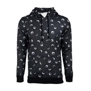 هودی مردانه آر اِن اِس مدل moon کد 202521 رنگ زغالی