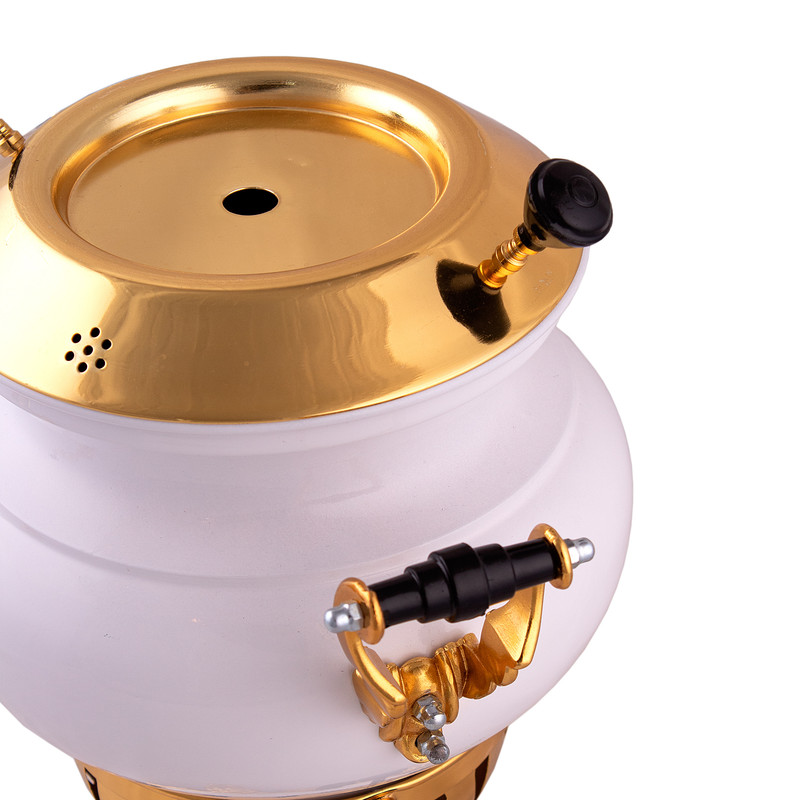 سماور گازی مدل A3 عدسی شکل گنجایش 8 لیتر