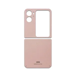 MAHOOT Rose-Gold-Leather Cover Sticker for Oppo Find N2 Flip