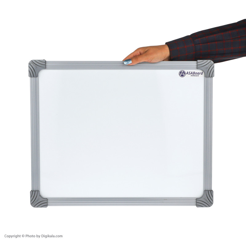 تخته وایت برد مغناطیسی آسا برد مدل بتا سایز 40x50 سانتی متر