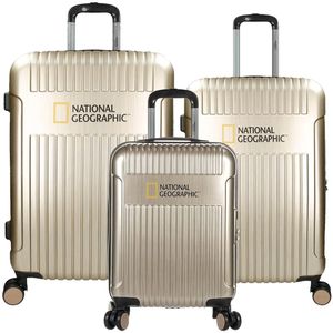 نقد و بررسی مجموعه سه عددی چمدان نشنال جیوگرافیک مدل TRANSIT کد 700503 توسط خریداران