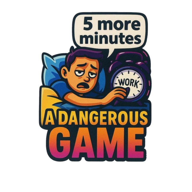 استیکر پارچه و لباس پاد آفرین مدل مینیمال بامزه کد 2522