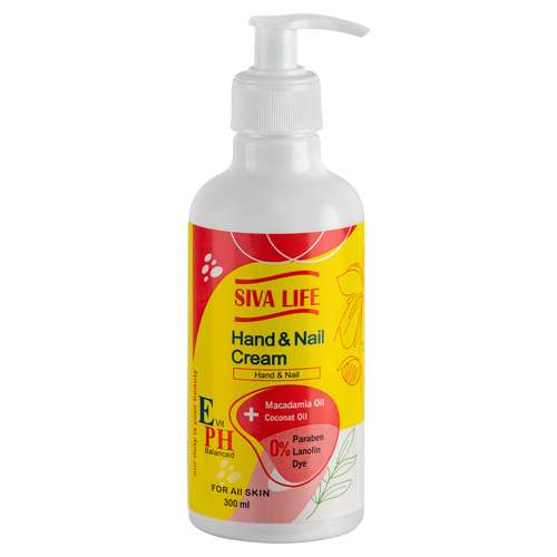 کرم مرطوب کننده دست و ناخن سیوا لایف مدل Macadamia Oli حجم 300 میلی لیتر