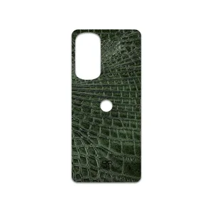 MAHOOT Green-Crocodile-Leather Cover Sticker for Motorola Edge 30
