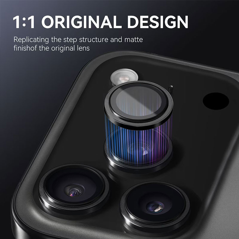 محافظ لنز دوربین مسیر مدل Silver مناسب برای گوشی موبایل اپل iPhone 17 Pro / 17 Pro Max