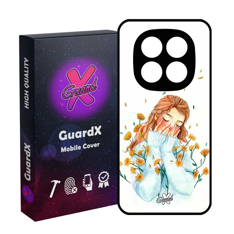 کاور گارد ایکس طرح Girl مدل 10315 مناسب برای گوشی موبایل شیائومی Redmi Note 14 Pro 4G