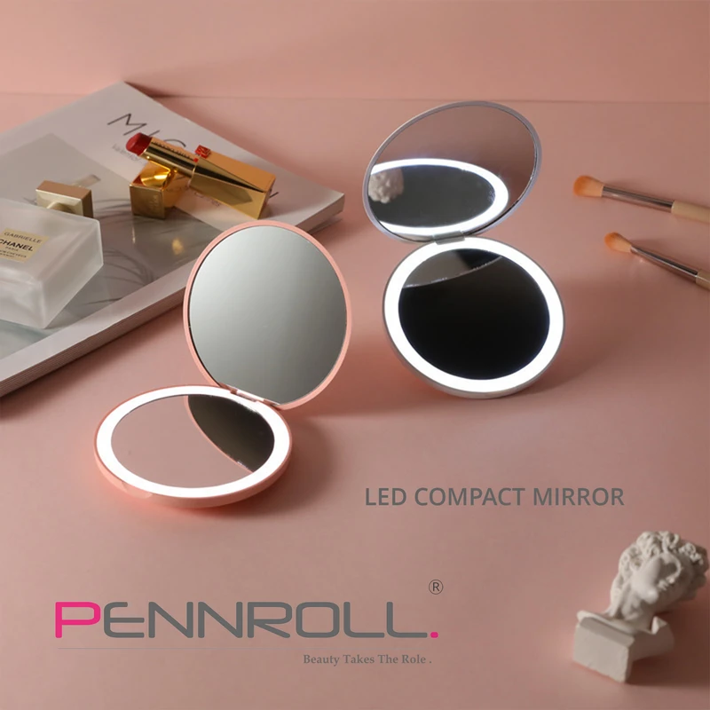 عکس شماره 16 : رینگ لایت آرایشی و آینه پنرول مدل prt-surface light m1