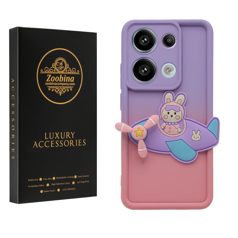 کاور زوبینا مدل Derideri مناسب برای گوشی موبایل شیائومی Redmi Note 13 Pro 5G