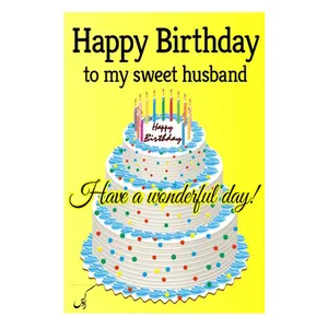 کارت پستال رادکس طرح HAPPYBIRTHDAY مدل NE128