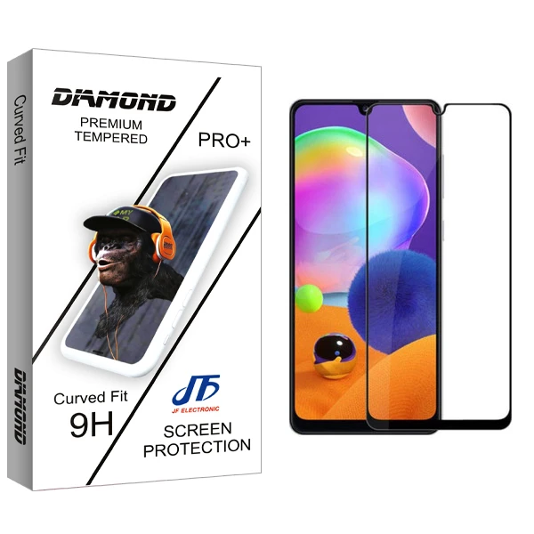 محافظ صفحه نمایش سرامیکی جی اف مدل Diamond glass مناسب برای گوشی موبایل سامسونگ GALAXY A31