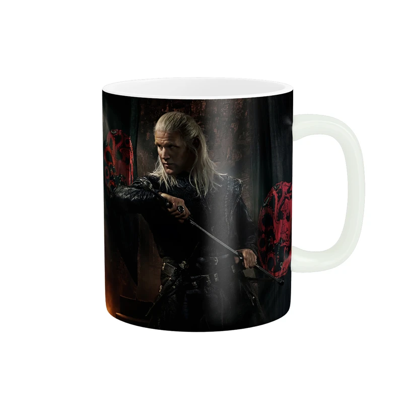 ماگ طرح سریال خانه اژدها house of dragon کد 386