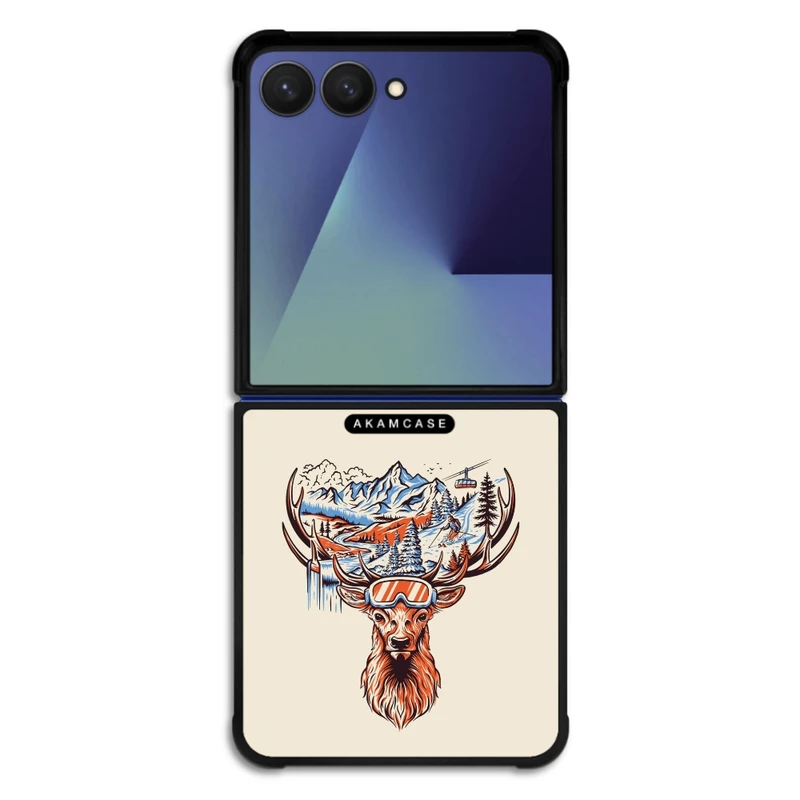 کاور آکام مدل AMC-WSGZFLIP7-SKI-18 مناسب برای گوشی موبایل سامسونگ Galaxy Z Flip 7