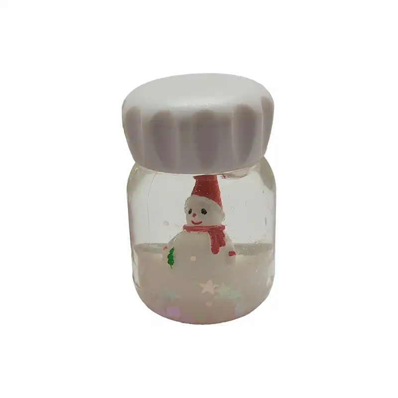 جاکلیدی آکواریومی مدل آدم برفی