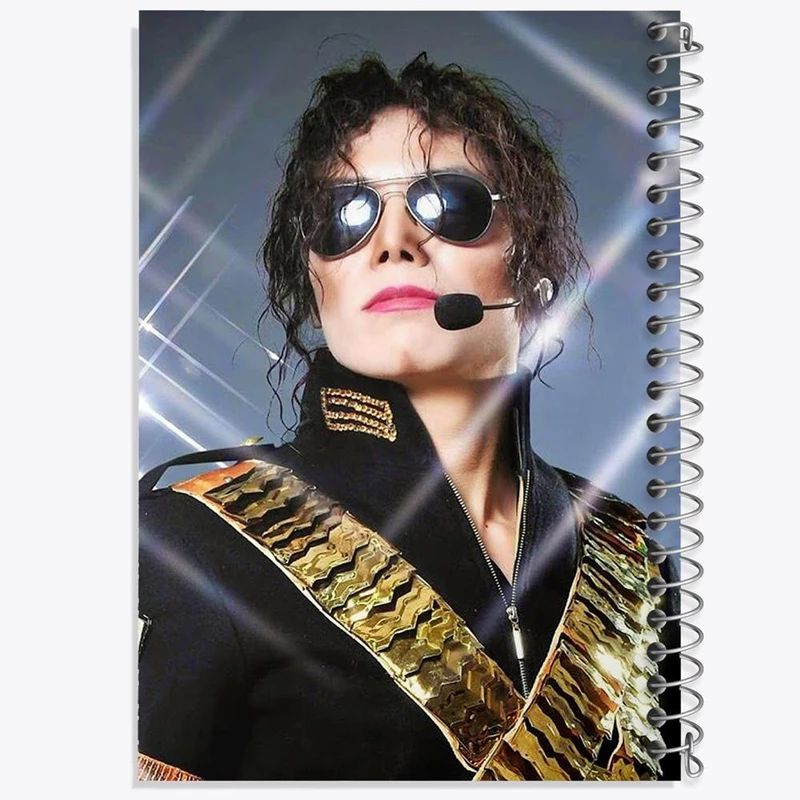 دفتر نقاشی 50 برگ خندالو مدل مایکل جکسون Michael Jackson کد 19252