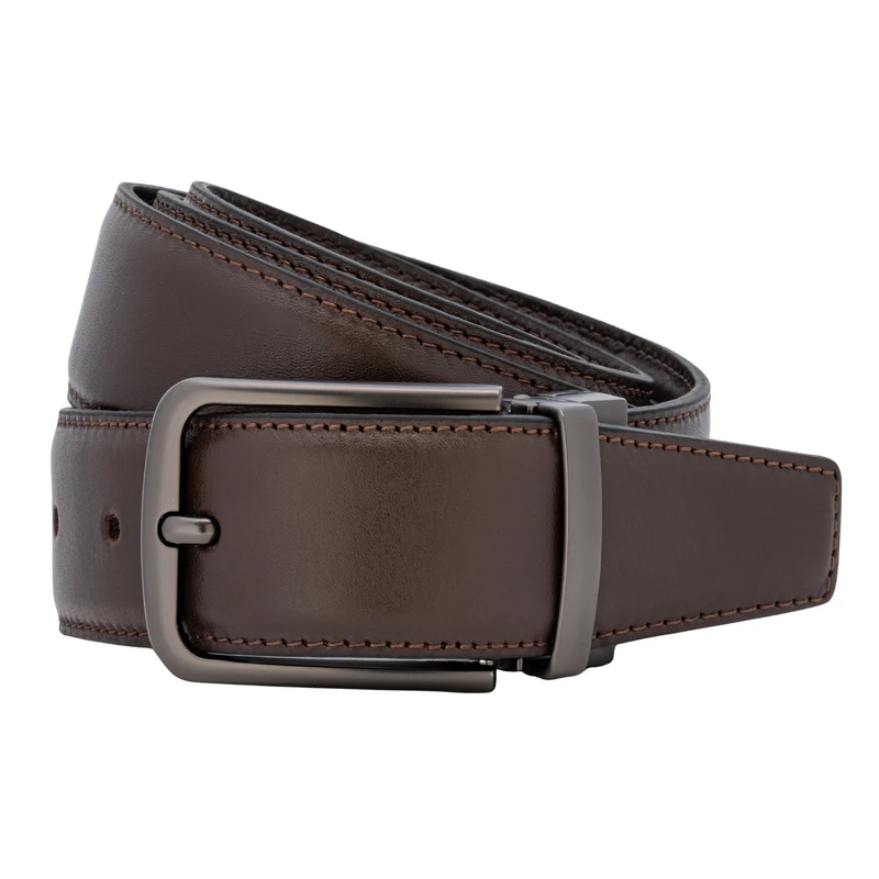 کمربند مردانه چرم مشهد مدل N6488-088
