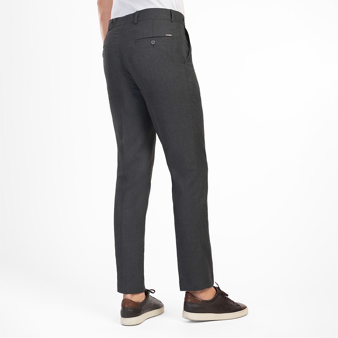 شلوار پارچهای اسلیم فیت مردانه ام کی مدل 2109 - - 8