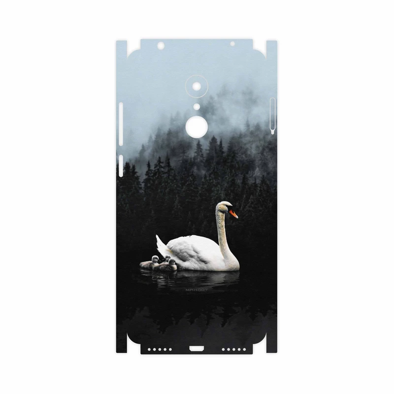 برچسب پوششی ماهوت مدل Swan-Lake-FullSkin مناسب برای گوشی موبایل شیائومی REDMI 5