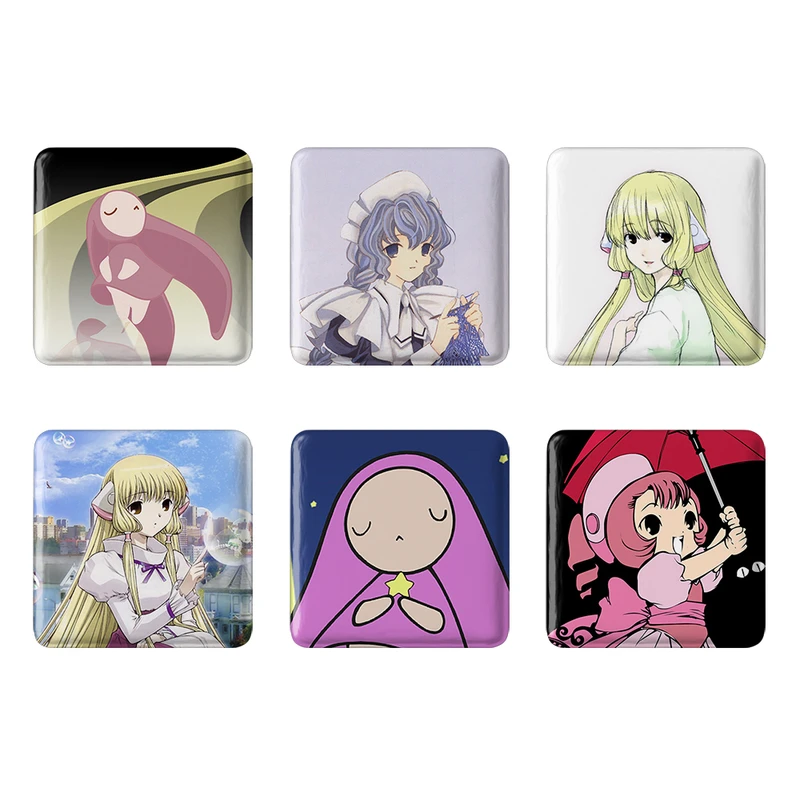 مگنت خندالو طرح انیمه چوبیتس Chobits کد 1366B مجموعه 6 عددی