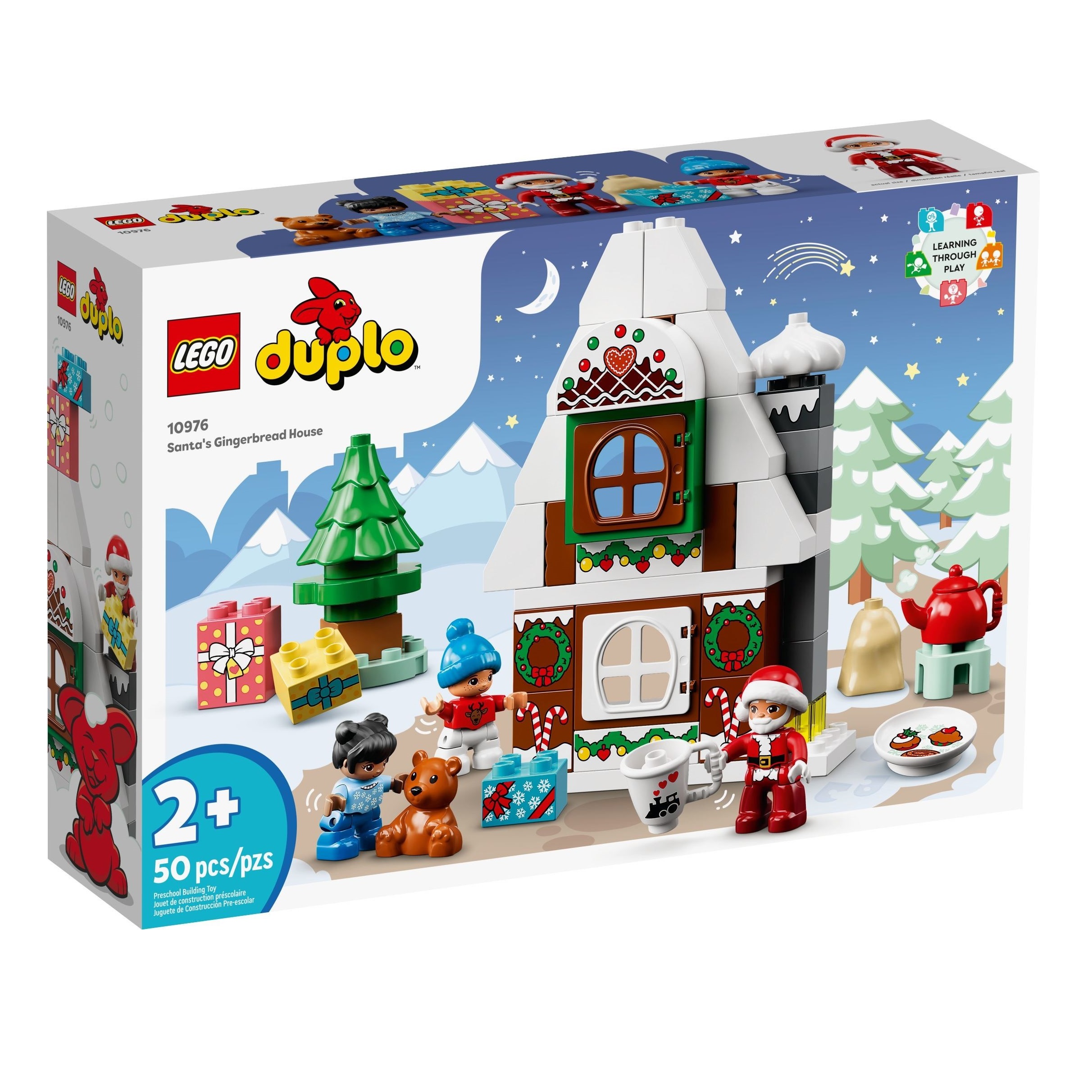لگو سری داپلو مدل Santa s Gingerbread House کد 10976