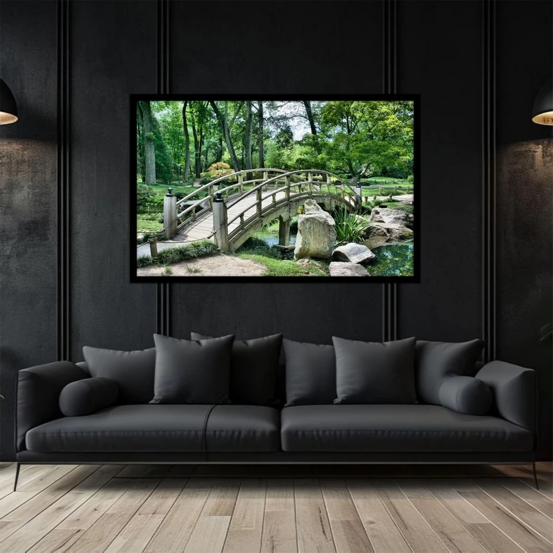 تابلو بکلیت طرح منظره هنری طبیعت مدل B-bu2970