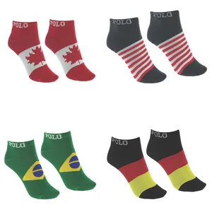 جوراب مدل پرچمی کد 5894 مجموعه 4 عددی