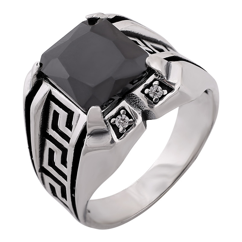 انگشتر نقره مردانه کد R3175n