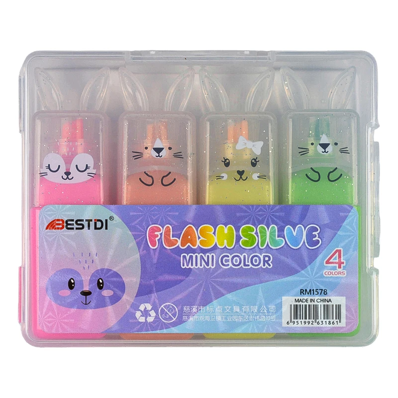 ماژیک علامت گذار بستدی مدل RM1578 بسته 4 عددی