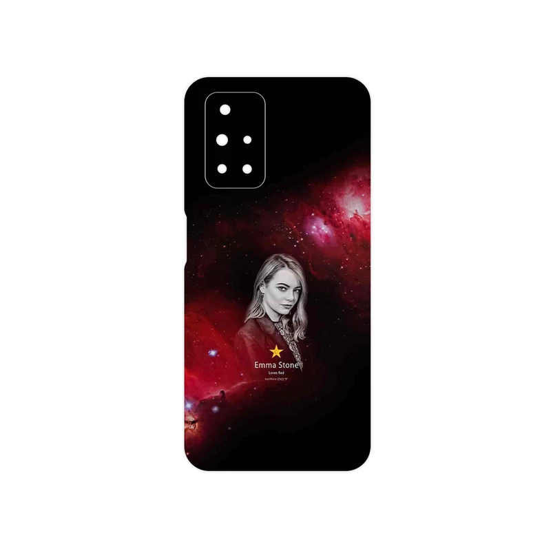 برچسب پوششی ماهوت مدل Emma Stone مناسب برای گوشی موبایل شیائومی Redmi 10