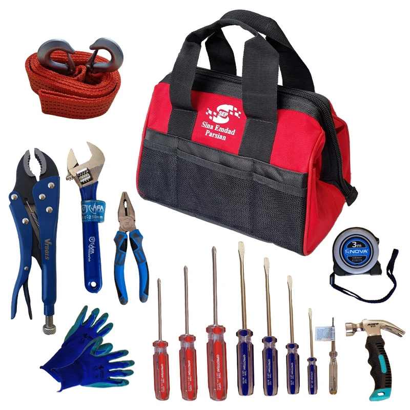 مجموعه ابزار 16 عددی سینا امداد مدل CA018